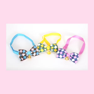 All Colors Jingle Bell Bows Blue, Yellow and Pink, Bows for your pet!