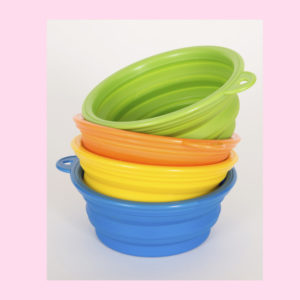Collapsible Water Bowls for your Dog or Cat!