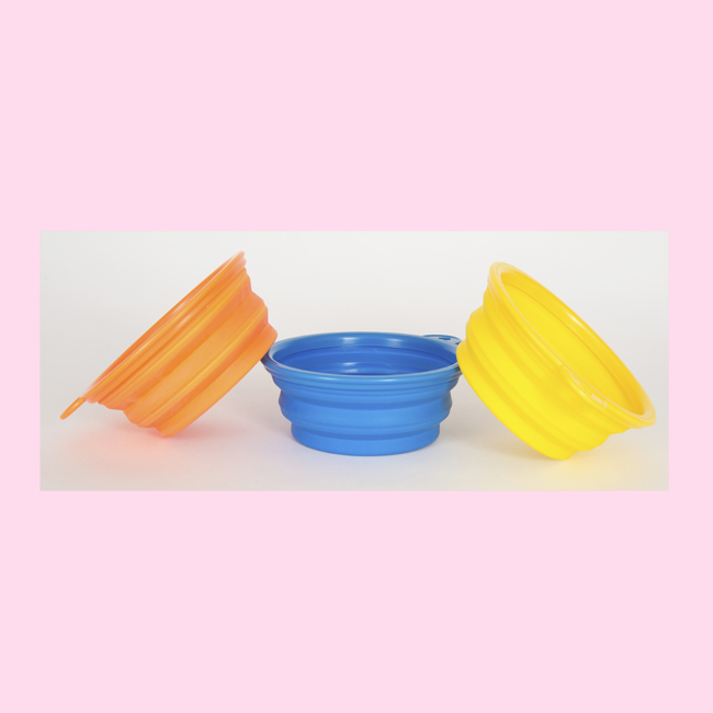 3 Collapsible Bowls for your Pet!
