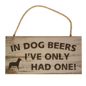 Dog Beers Sign