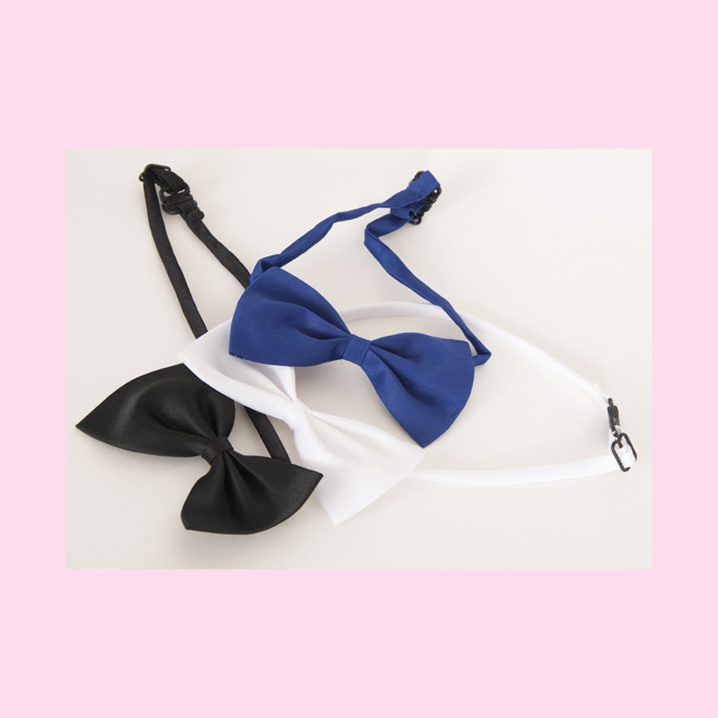 Bows for your Dog or Cat! In Black White and Blue