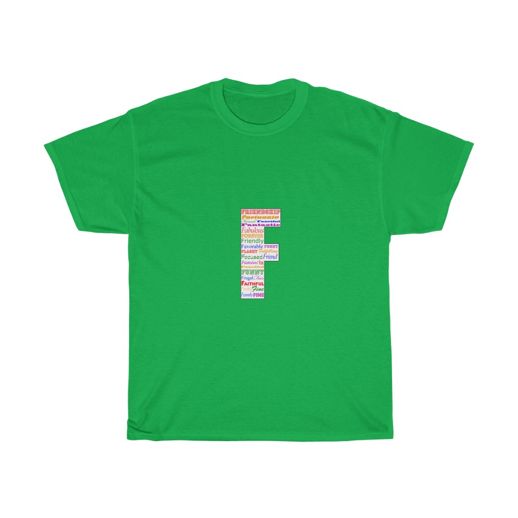 Inspirational ABC T-shirt - F