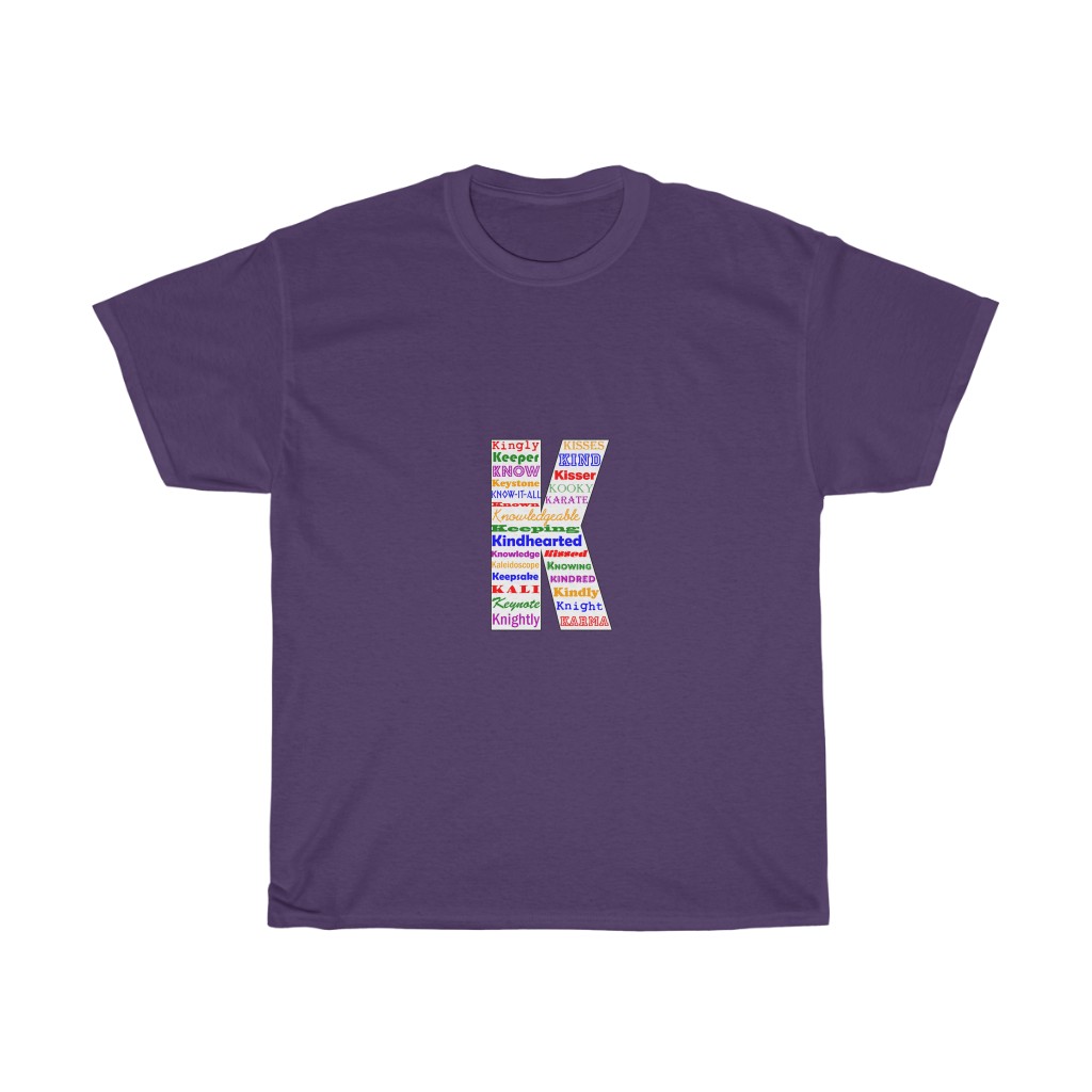 Inspirational ABC T-shirt - K