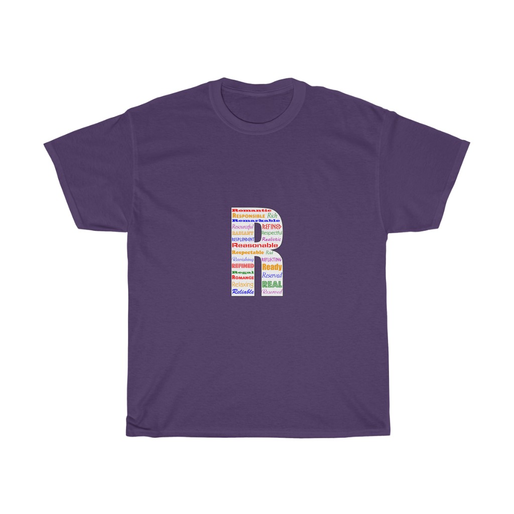 Inspirational ABC T-shirt - R