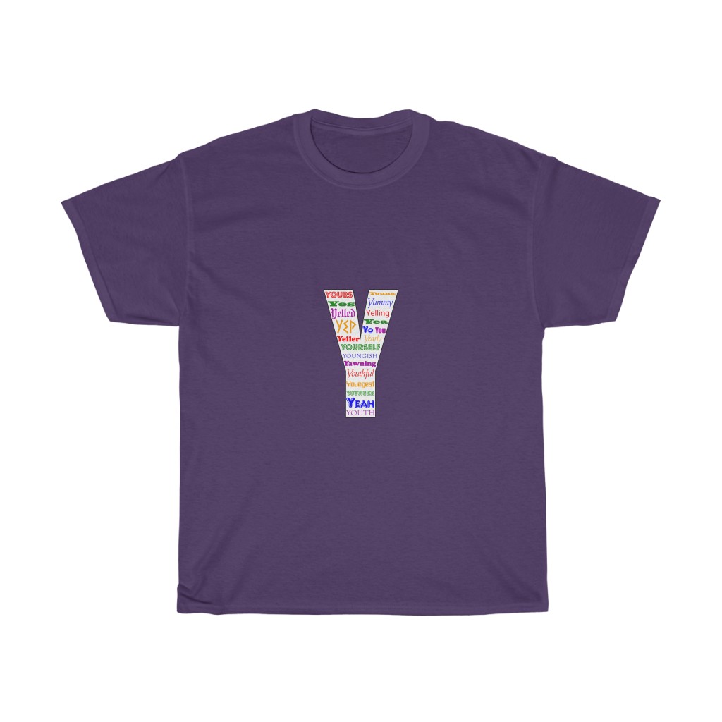 Inspirational ABC T-shirt - Y
