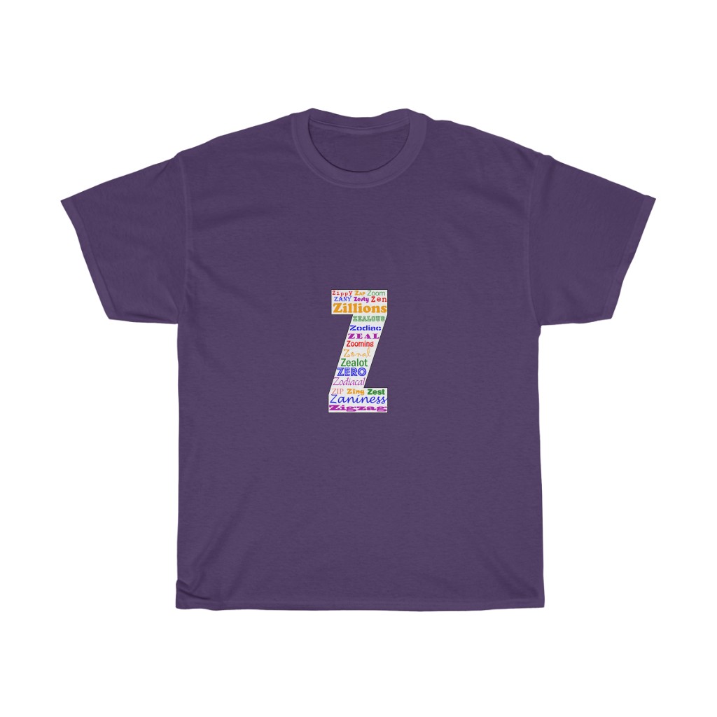 Inspirational ABC T-shirt - Z