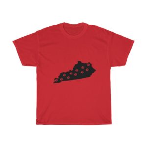 Kentucky- 50 State Paw T-Shirt