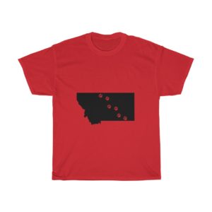 Montana - 50 State Paw T-Shirt