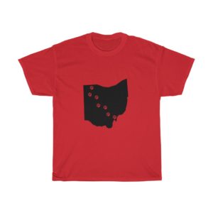 Ohio - 50 State Paw T-Shirt