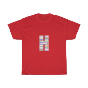 Inspirational ABC T-shirt - H