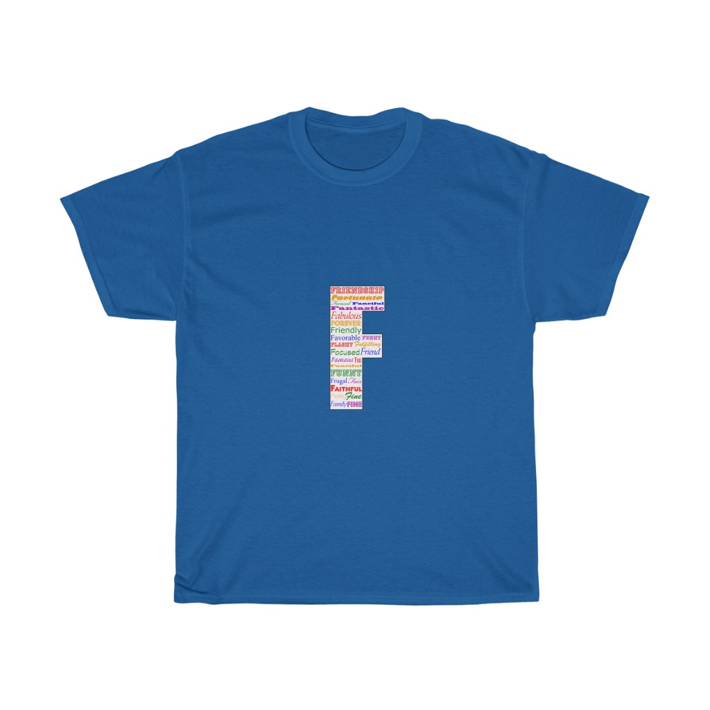 Inspirational ABC T-shirt - F