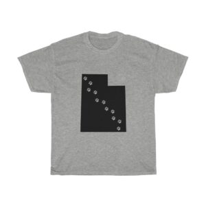 Utah - 50 State Paw T-Shirt