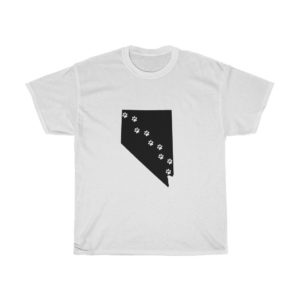 Nevada - 50 State Paw T-Shirt