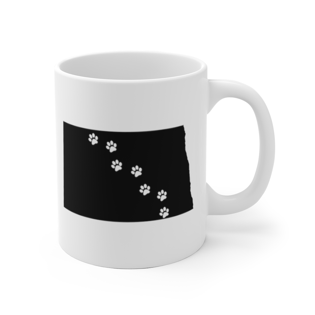 North Dakota - 50 State Paw Mug