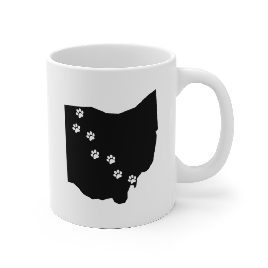Ohio - 50 State Paw Mug