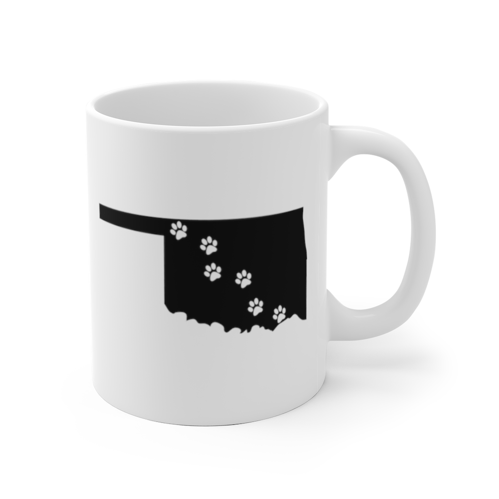 Oklahoma - 50 State Paw Mug