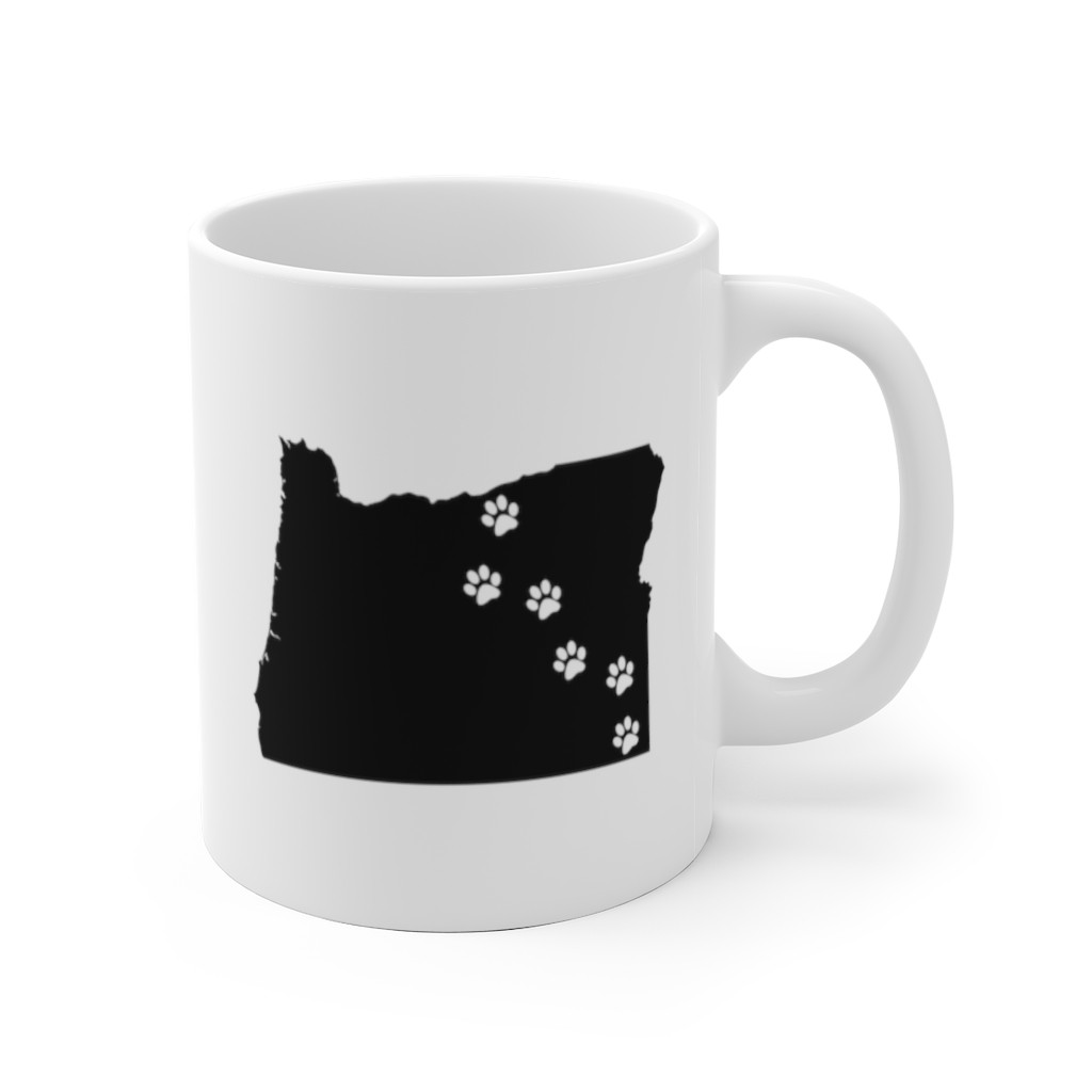 Oregon - 50 State Paw Mug