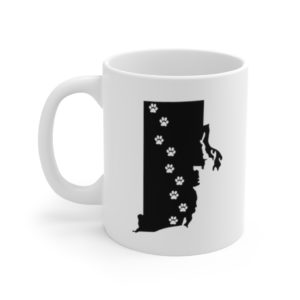 Rhode Island - 50 State Paw Mug