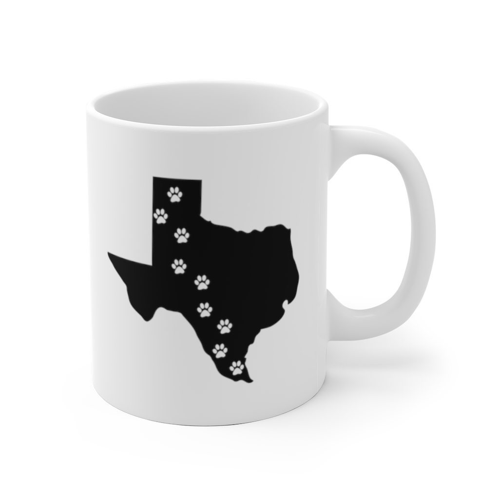 Texas - 50 State Paw Mug