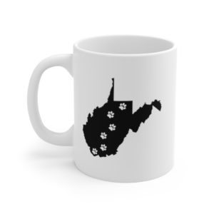 West Virginia - 50 State Paw Mug