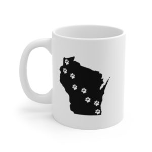 Wisonsin - 50 State Paw Mug