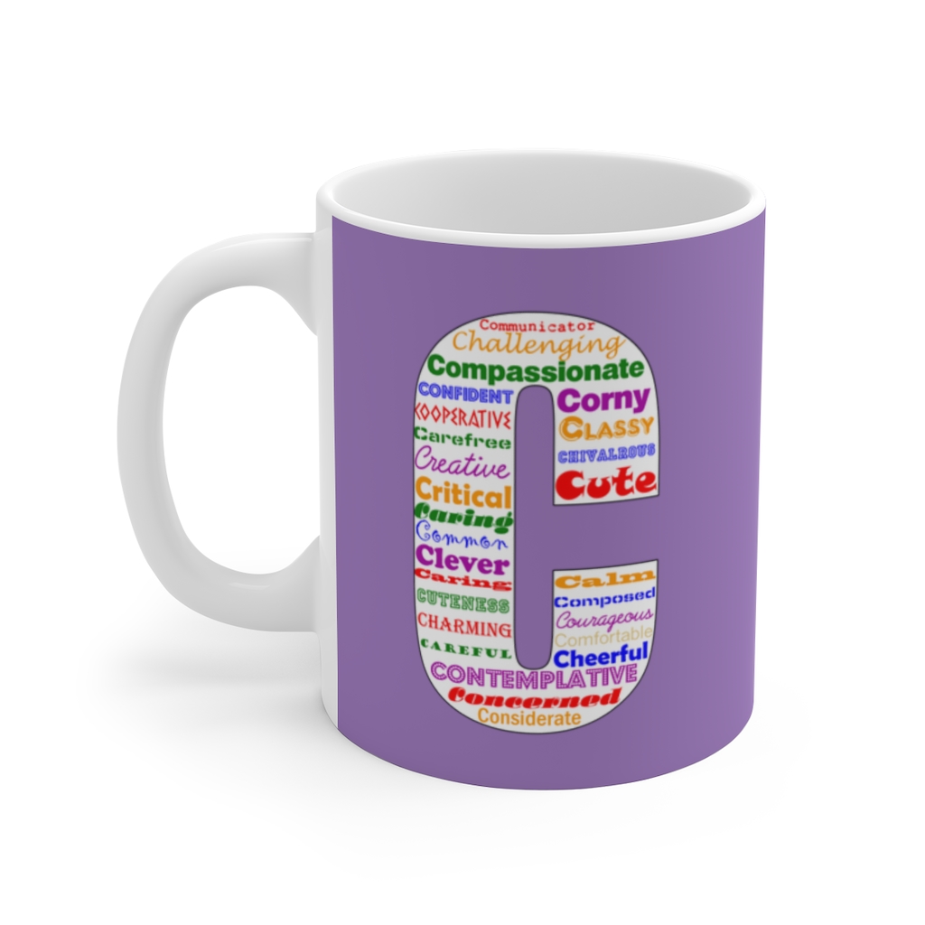 Inspirational ABC Mug - C