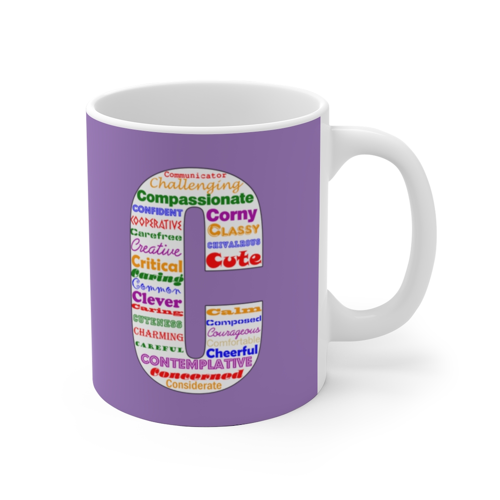 Inspirational ABC Mug - C