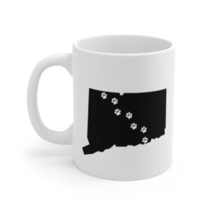 Connecticut - 50 State Paw Mug