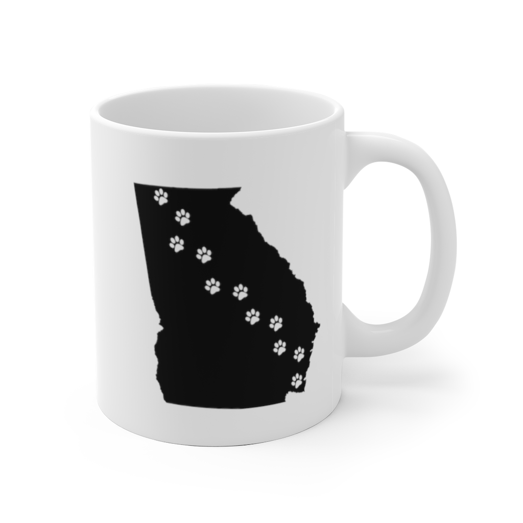 Georgia - 50 State Paw Mug