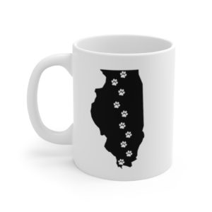 Illinois - 50 State Paw Mug