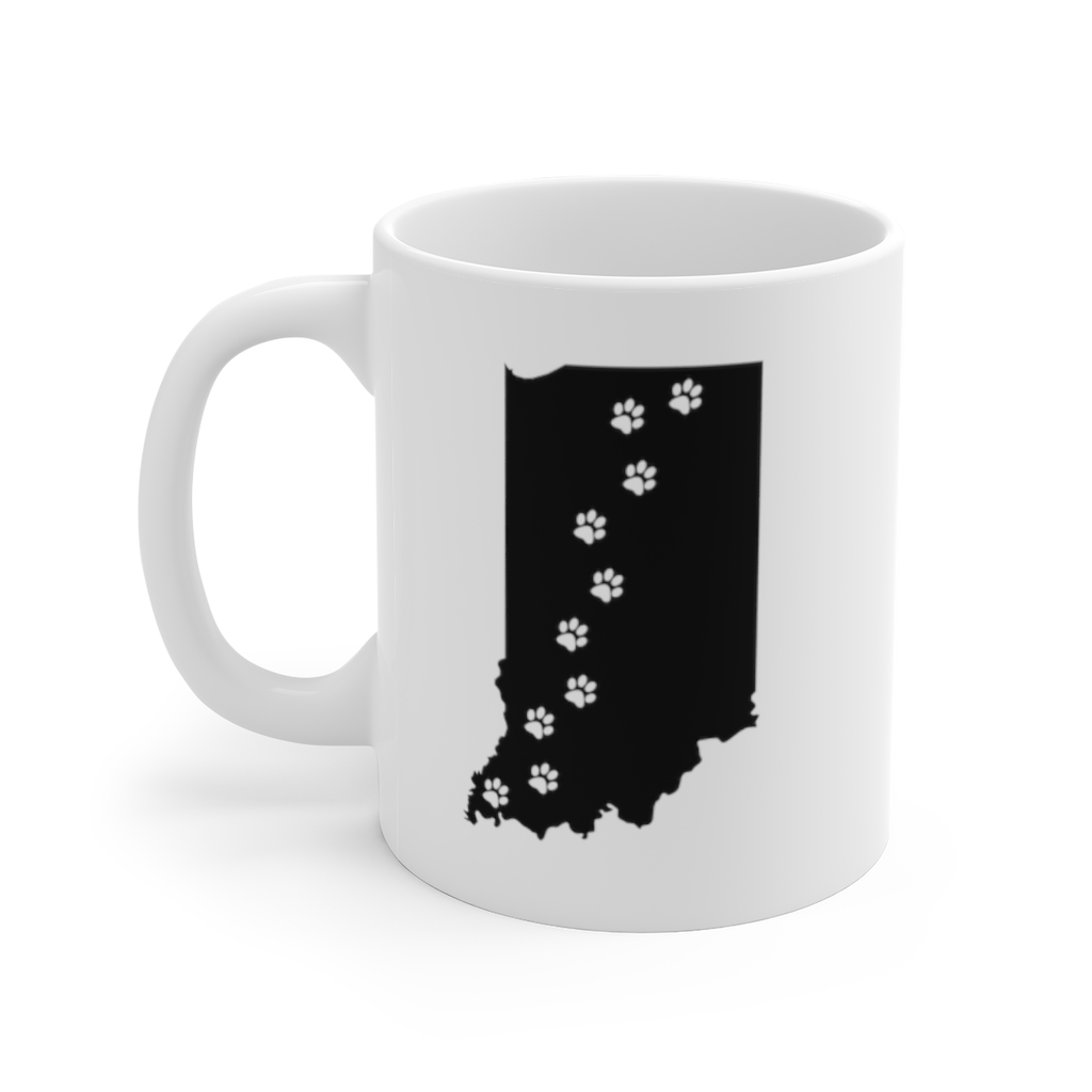 Indiana - 50 State Paw Mug