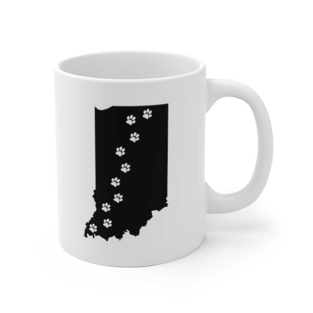 Indiana - 50 State Paw Mug