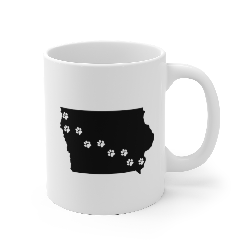 Iowa - 50 State Paw Mug