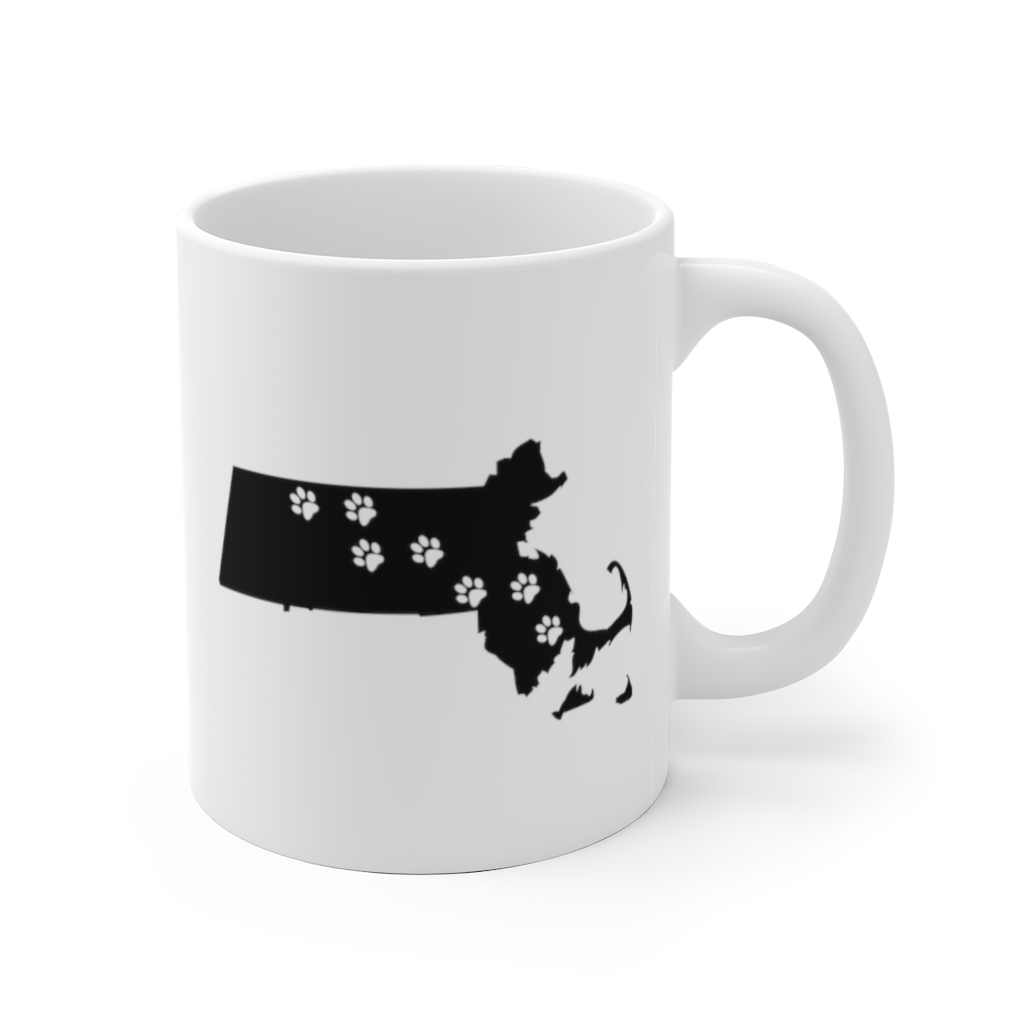 Massachusetts - 50 State Paw Mug