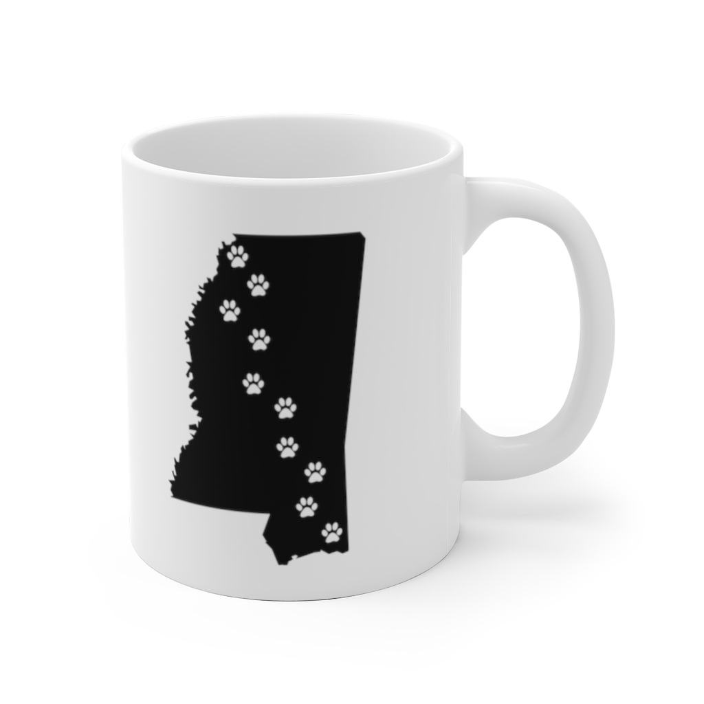 Mississippi - 50 State Paw Mug