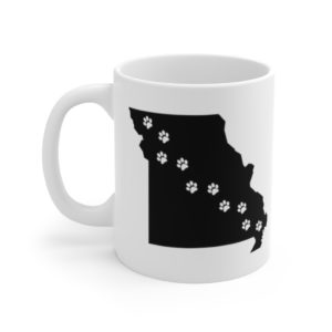 Missouri - 50 State Paw Mug