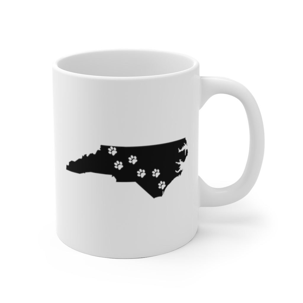 North Carolina - 50 State Paw Mug