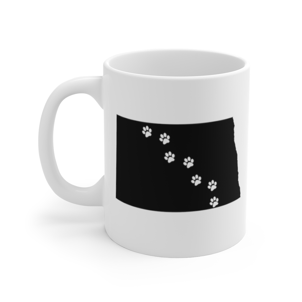 North Dakota - 50 State Paw Mug