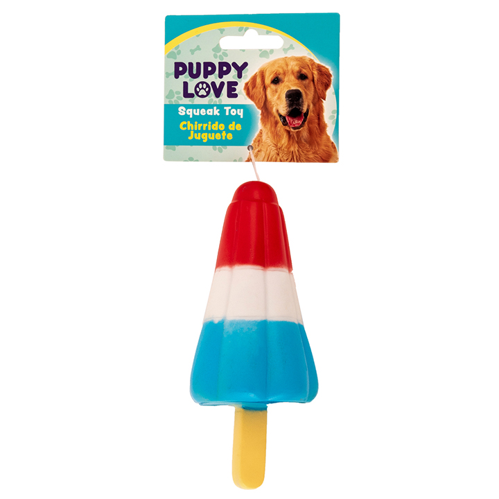 Ice Pop Squeaky Dog Toys