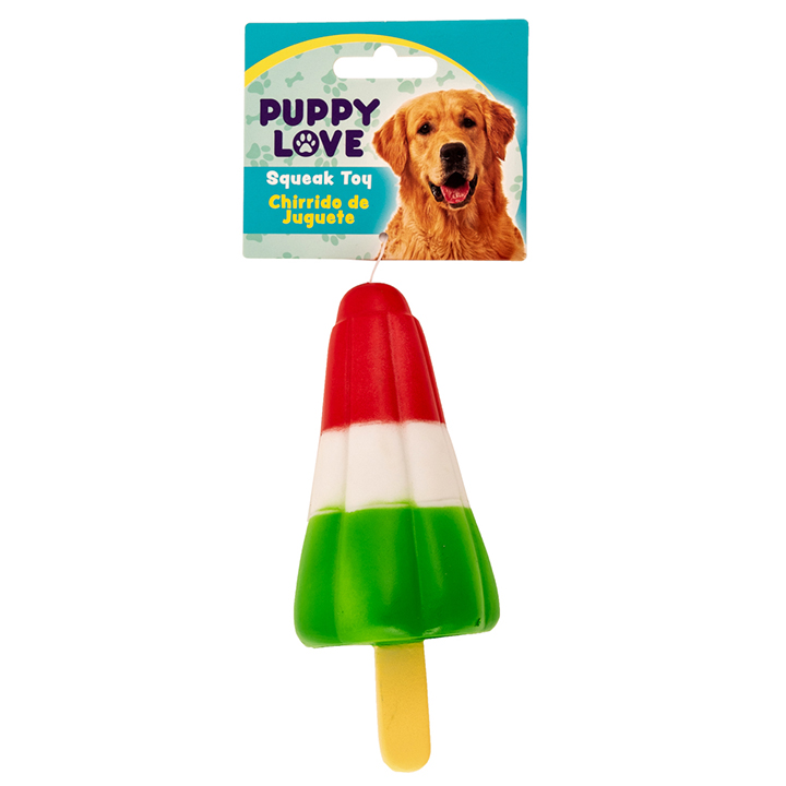 Ice Pop Squeaky Dog Toys