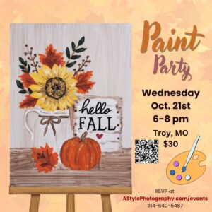 Fall Paint Party Missouri