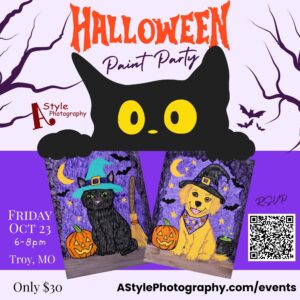 Halloween Paint Party Troy Missouri