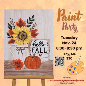 Hello Fall Paint Party in Troy, MO