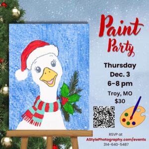 Christmas Goose Paint Party Troy, MO